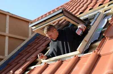 Pose de fenêtres de toit Velux à Vironvay